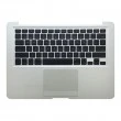 کیبرد لپ تاپ اپل MacBook Air A1237-13 Inch_607-2255-A مشکی با قاب C نقره ای