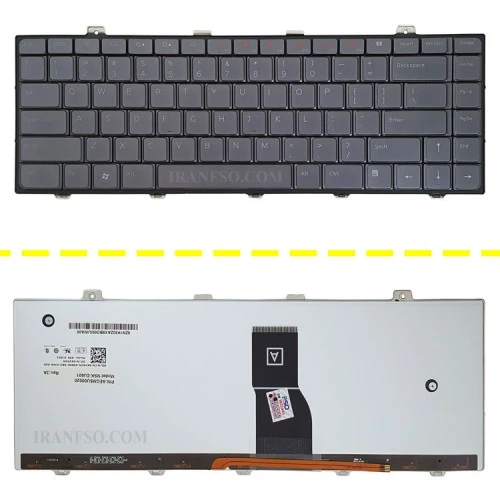 کیبرد لپ تاپ دل XPS L501-Vostro 1450 مشکی-با بک لایت