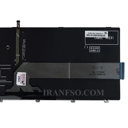 کیبرد لپ تاپ دل Inspiron 15-5000 مشکی-با بک لایت-با فریم