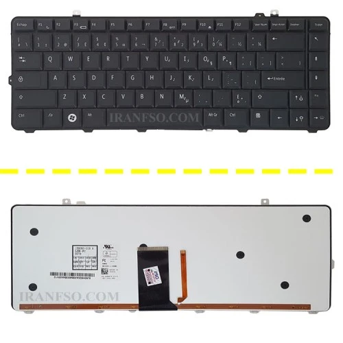 کیبرد لپ تاپ دل Studio 1535-1557-1558 با بک لایت