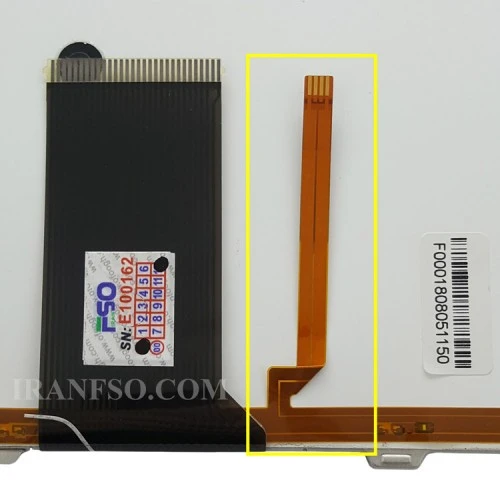 کیبرد لپ تاپ دل Studio 1535-1557-1558 با بک لایت