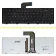 کیبرد لپ تاپ دل XPS L502 Inspiron 5040-5050 Vostro-1540 با بک لایت-با فریم