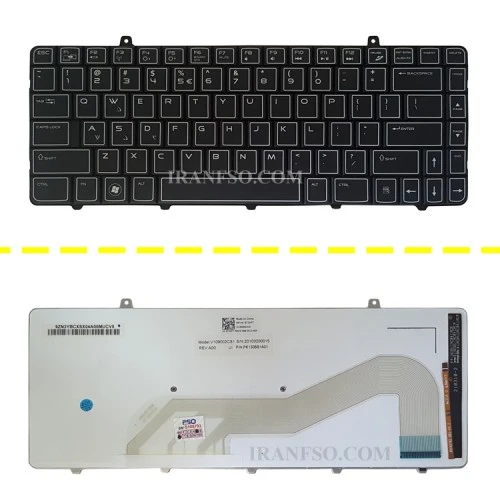 کیبرد لپ تاپ دل Alienware M11X با بک لایت