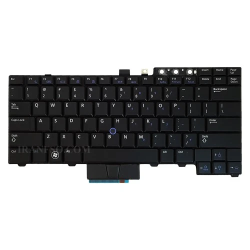 کیبرد لپ تاپ دل Latitude E6400 با موس-بدون بک لایت
