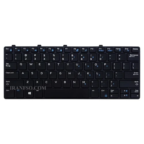 کیبرد لپ تاپ دل Latitude E3380 مشکی-با فریم