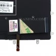 کیبرد لپ تاپ دل XPS 15 9550 مشکی-اینتر کوچک-با بک لایت-بدون فریم