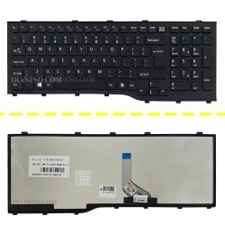 کیبرد لپ تاپ فوجیتسو Lifebook AH532 مشکی-اینتربزرگ با فریم