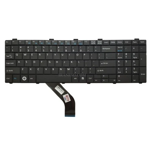 کیبرد لپ تاپ فوجیتسو Lifebook AH530 مشکی