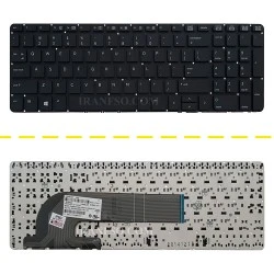 کیبرد لپ تاپ اچ پی Probook 450-G2 مشکی-اینترکوچک بدون فریم