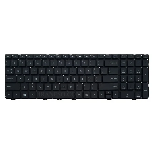 کیبرد لپ تاپ اچ پی ProBook 4530 مشکی-اینترکوچک بدون فریم