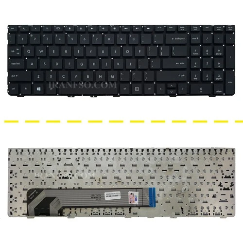 کیبرد لپ تاپ اچ پی ProBook 4530 مشکی-اینترکوچک بدون فریم