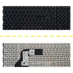 کیبرد لپ تاپ اچ پی ProBook 4510-4710 مشکی-اینتربزرگ بدون فریم