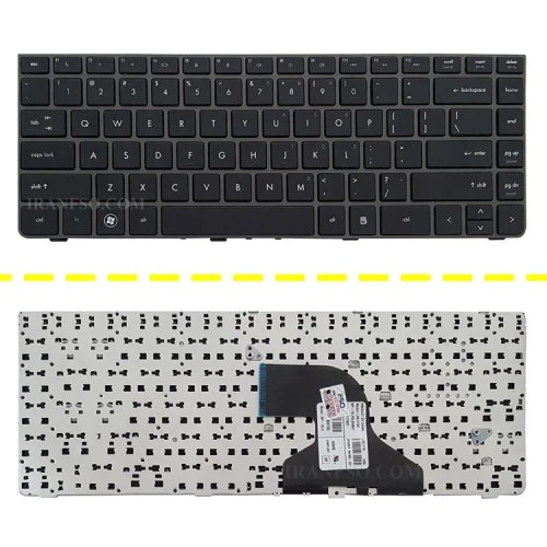کیبرد لپ تاپ اچ پی ProBook 4330 مشکی-اینترکوچک با فریم نوک مدادی