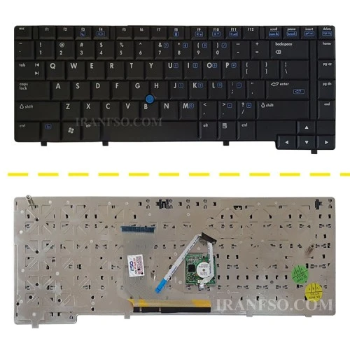 کیبرد لپ تاپ اچ پی Compaq 6910 مشکی-با موس