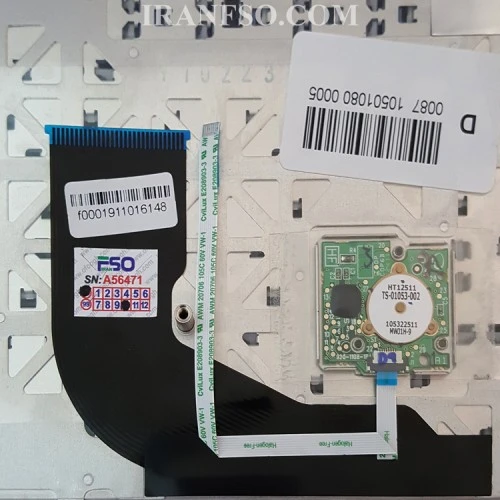 کیبرد لپ تاپ اچ پی Compaq 6910 مشکی-با موس
