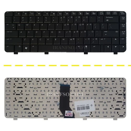 کیبرد لپ تاپ اچ پی Compaq Presario C700 مشکی