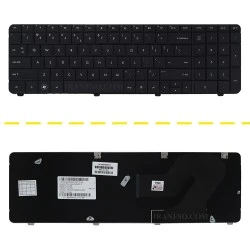کیبرد لپ تاپ اچ پی Compaq G72-CQ72 مشکی