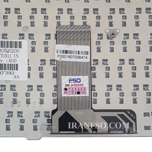 کیبرد لپ تاپ اچ پی Pavilion DV3-1000 قهوه ای-اینترکوچک