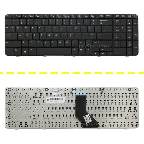 کیبرد لپ تاپ اچ پی Pavilion G60-Compaq CQ60 مشکی