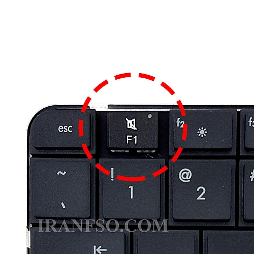 کیبرد لپ تاپ اچ پی Pavilion G6-1000_Compaq CQ57 مشکی