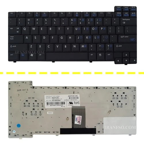 کیبرد لپ تاپ اچ پی Compaq NX7400-NX7300-NC620 مشکی-بدون موس