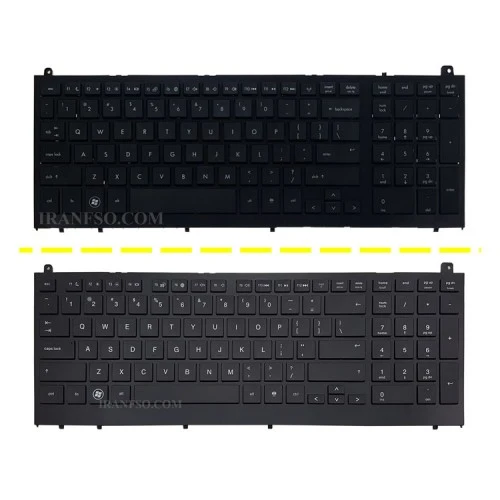 کیبرد لپ تاپ اچ پی ProBook 4520 مشکی-با فریم