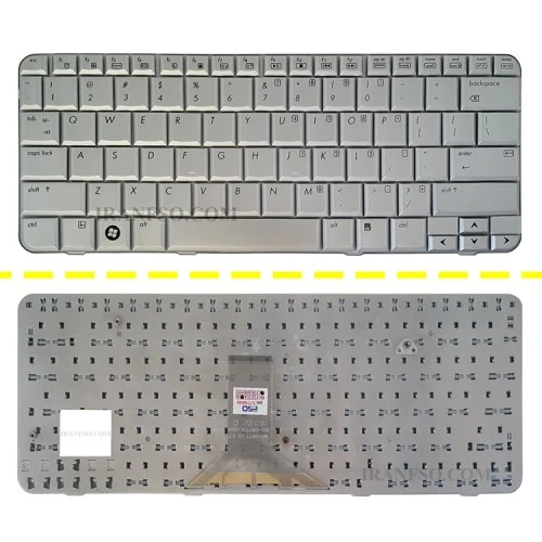 کیبرد لپ تاپ اچ پی Pavilion TX1000-TX1 نقره ای