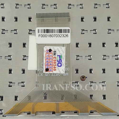 کیبرد لپ تاپ اچ پی Pavilion TX1000-TX1 نقره ای