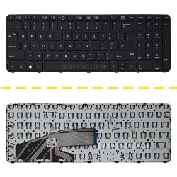 کیبرد لپ تاپ اچ پی Probook 450 G3 مشکی-اینترکوچک بافریم