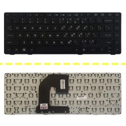 کیبرد لپ تاپ اچ پی EliteBook 8460B-6460B مشکی-بدون موس با فریم