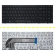 کیبرد لپ تاپ اچ پی ProBook 4540 مشکی-اینترکوچک با فریم