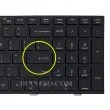 کیبرد لپ تاپ اچ پی ProBook 4540 مشکی-اینترکوچک با فریم