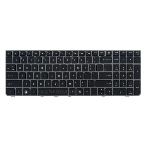 کیبرد لپ تاپ اچ پی ProBook 4530 مشکی-بافریم نوک مدادی