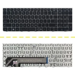 کیبرد لپ تاپ اچ پی ProBook 4530 مشکی-بافریم نوک مدادی