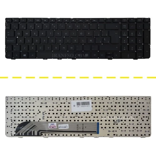 کیبرد لپ تاپ اچ پی ProBook 4530 مشکی-اینتر بزرگ بدون فریم