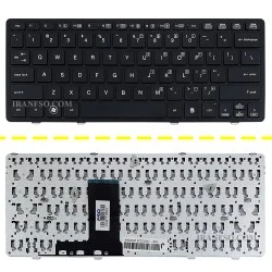 کیبرد لپ تاپ اچ پی EliteBook 2560 مشکی بافریم مشکی