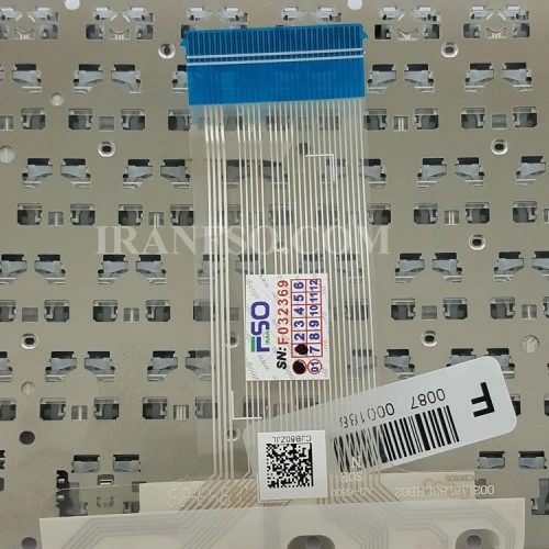 کیبرد لپ تاپ اچ پی 240G6 مشکی-اینترکوچک بدون فریم