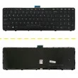 کیبرد لپ تاپ اچ پی ZBook 15-G1_15-G2 مشکی-بدون موس بافریم