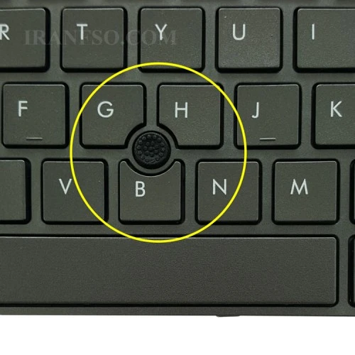 کیبرد لپ تاپ اچ پی EliteBook 8770W مشکی-با موس-با فریم