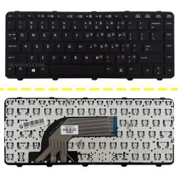 کیبرد لپ تاپ اچ پی ProBook 440 G1 مشکی با فریم