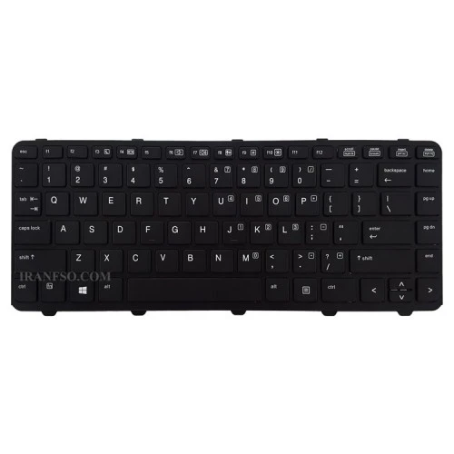 کیبرد لپ تاپ اچ پی ProBook 440 G1 مشکی با فریم