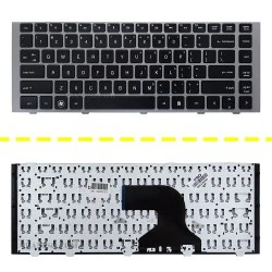 کیبرد لپ تاپ اچ پی ProBook 4440S-4445S مشکی-بافریم نوک مدادی