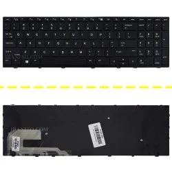 کیبرد لپ تاپ اچ پی EliteBook 750 G3 مشکی-بدون بک لایت-با فریم