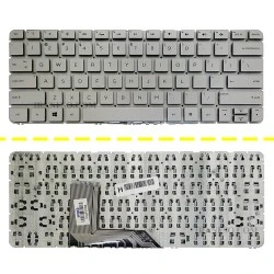 کیبرد لپ تاپ اچ پی Spectre X360 13-4000 نقره ای-اینترکوچک-بدون بک لایت-بدون فریم