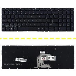 کیبرد لپ تاپ اچ پی ProBook 450 G6 مشکی-اینترکوچک بدون فریم