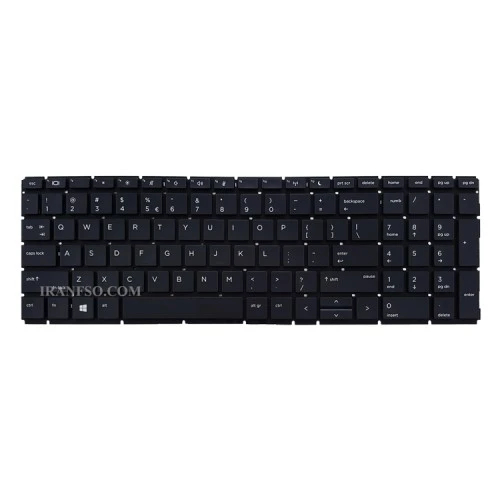 کیبرد لپ تاپ اچ پی ProBook 450 G6 مشکی-اینترکوچک بدون فریم