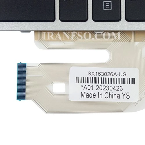 کیبرد لپ تاپ اچ پی ProBook 440 G5 مشکی-با فریم نقره ای