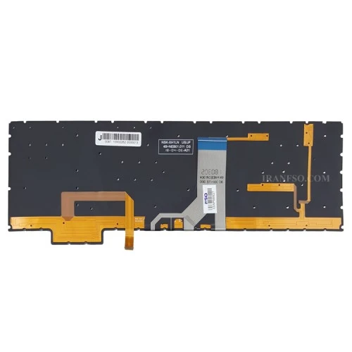 کیبرد لپ تاپ اچ پی Omen 17-AN_RGB مشکی با بک لایت-بدون فریم