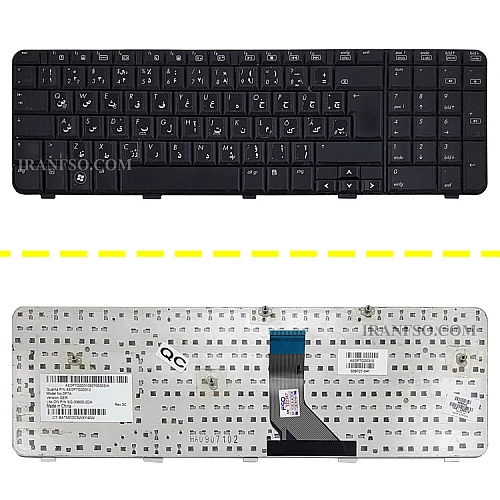 کیبرد لپ تاپ اچ پی Compaq Presario CQ71-G71 مشکی دست دوم