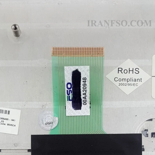 کیبرد لپ تاپ اچ پی Compaq 6110-NC8200 مشکی دست دوم